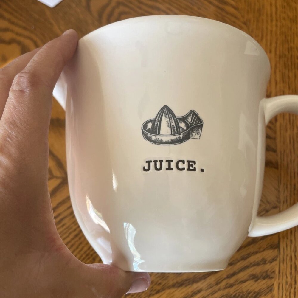 Rae Dunn "JUICE." 2-Piece Juicer, Kitchen Icon - Picture 7 of 8